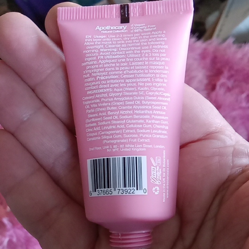 Dr. Botanicals Pomegranate Superfood Sleeping Mask 30 mL - Picture 3 of 3